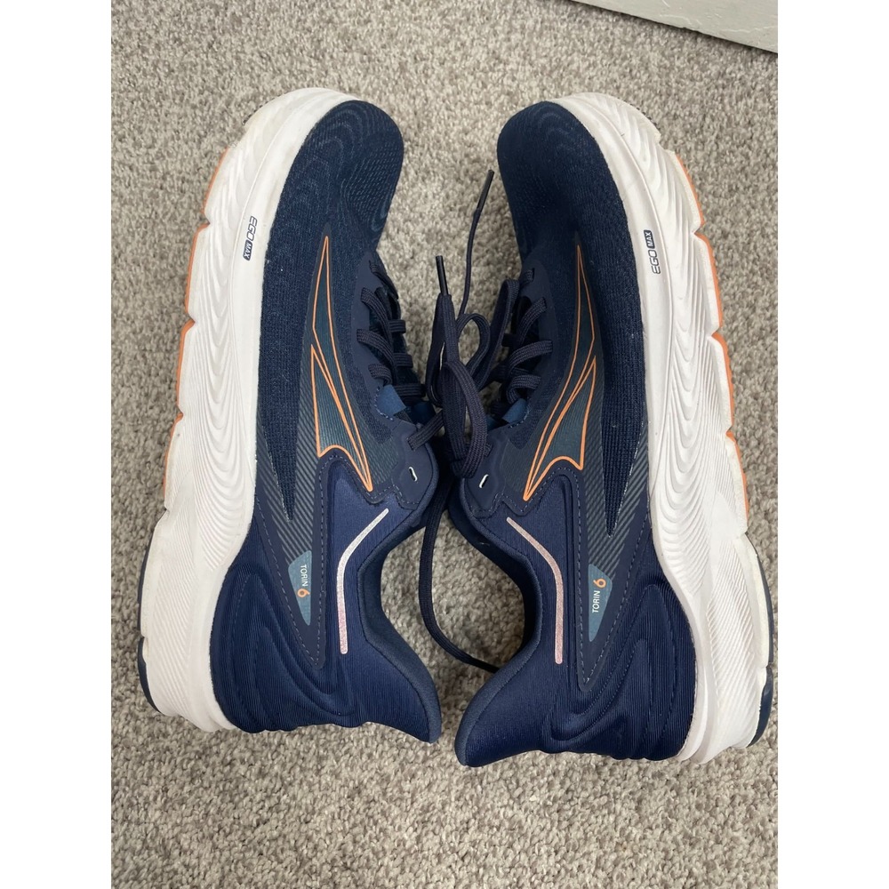 Altra Shoes Womens 9.5 Torin 6 Navy Blue Athletic Sporty Running Gym Cushion - Picture 3 of 10